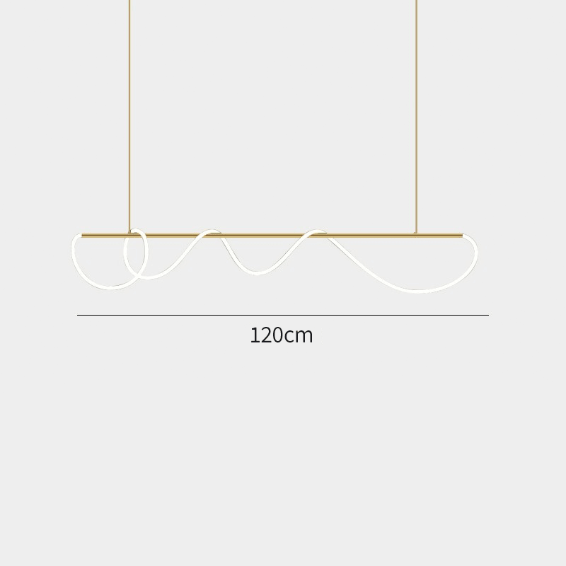 Suspension îlot cuisine LED en métal et silicone | FLEXITY - product_type_Floor lamp arc