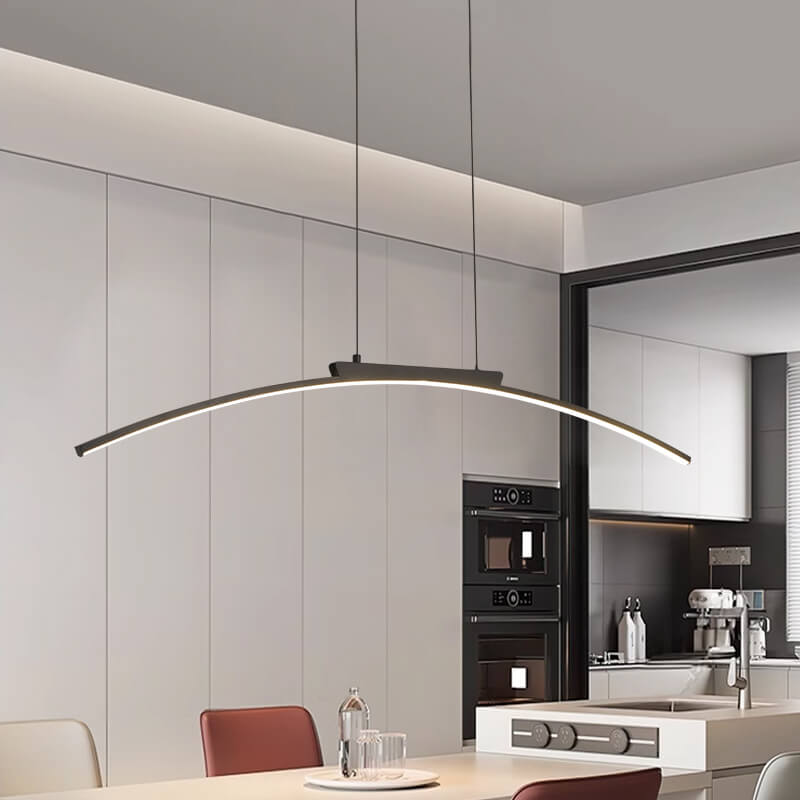 Suspension îlot cuisine LED en métal | INCURV - product_type_Floor lamp arc