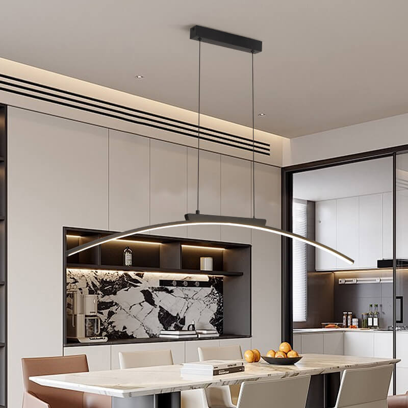 Suspension îlot cuisine LED en métal | INCURV - product_type_Floor lamp arc
