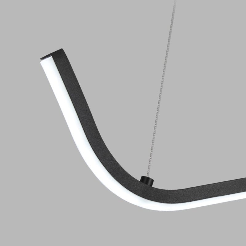 Suspension ilot cuisine LED en métal | WAVE - product_type_Floor lamp arc