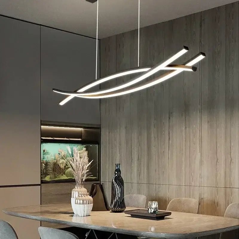 Suspension îlot cuisine LED | OLENCA - product_type_Floor lamp arc