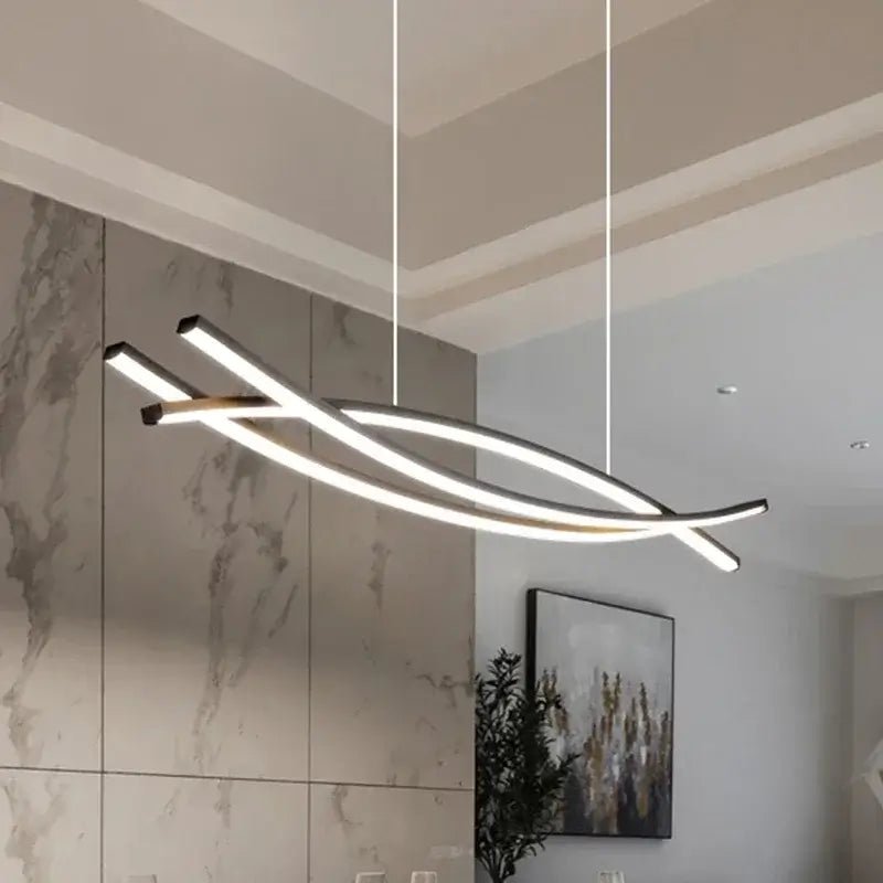 Suspension îlot cuisine LED | OLENCA - product_type_Floor lamp arc
