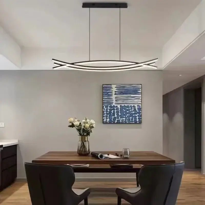 Suspension îlot cuisine LED | OLENCA - product_type_Floor lamp arc