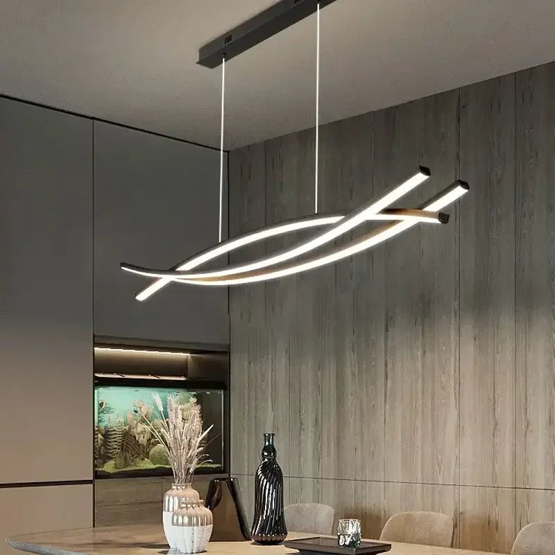 Suspension îlot cuisine LED | OLENCA - product_type_Floor lamp arc