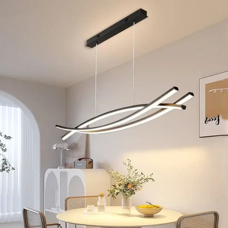 Suspension îlot cuisine LED | OLENCA - product_type_Floor lamp arc