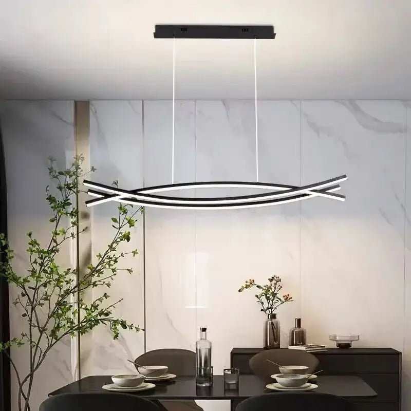 Suspension îlot cuisine LED | OLENCA - product_type_Floor lamp arc
