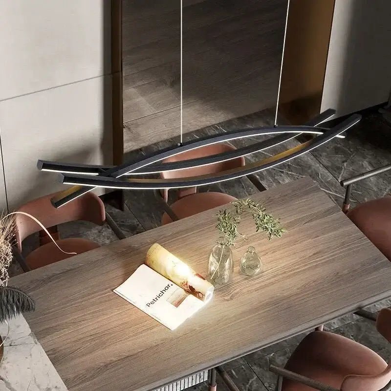 Suspension îlot cuisine LED | OLENCA - product_type_Floor lamp arc