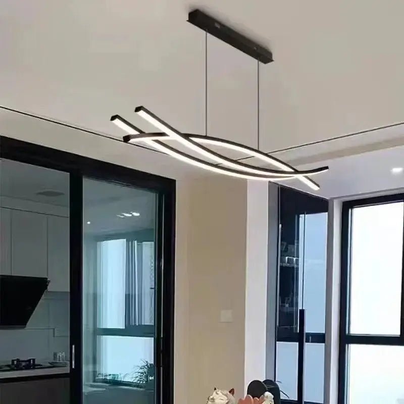 Suspension îlot cuisine LED | OLENCA - product_type_Floor lamp arc