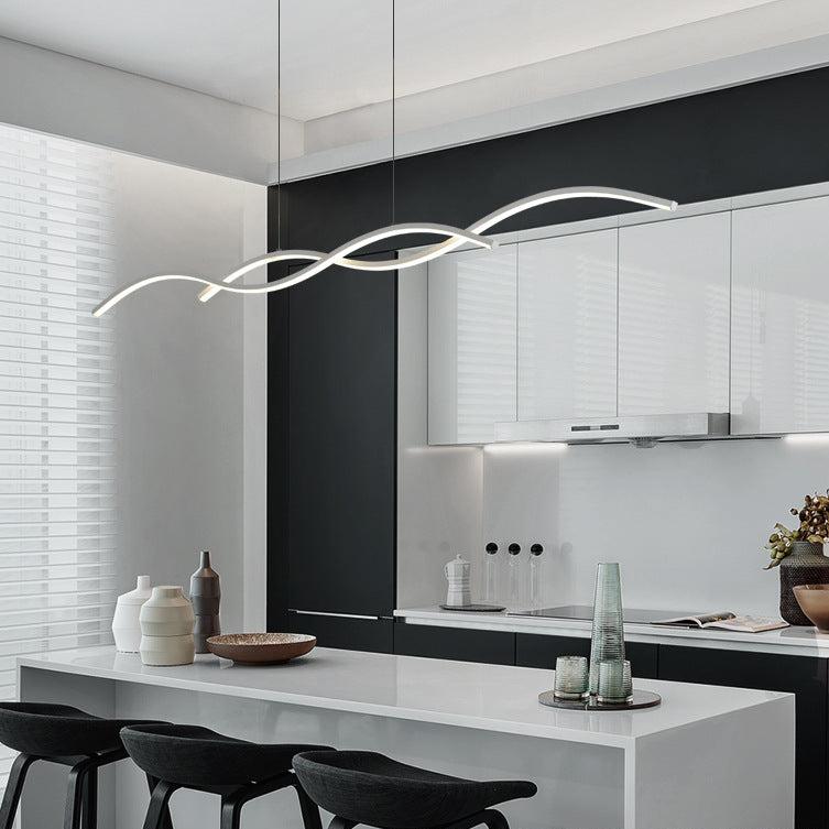 Suspension îlot cuisine LED | TENOL - product_type_Floor lamp arc