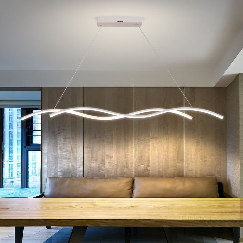 Suspension îlot cuisine LED | TENOL - product_type_Floor lamp arc