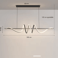 Suspension îlot cuisine LED | TOURBILLON - product_type_Floor lamp arc