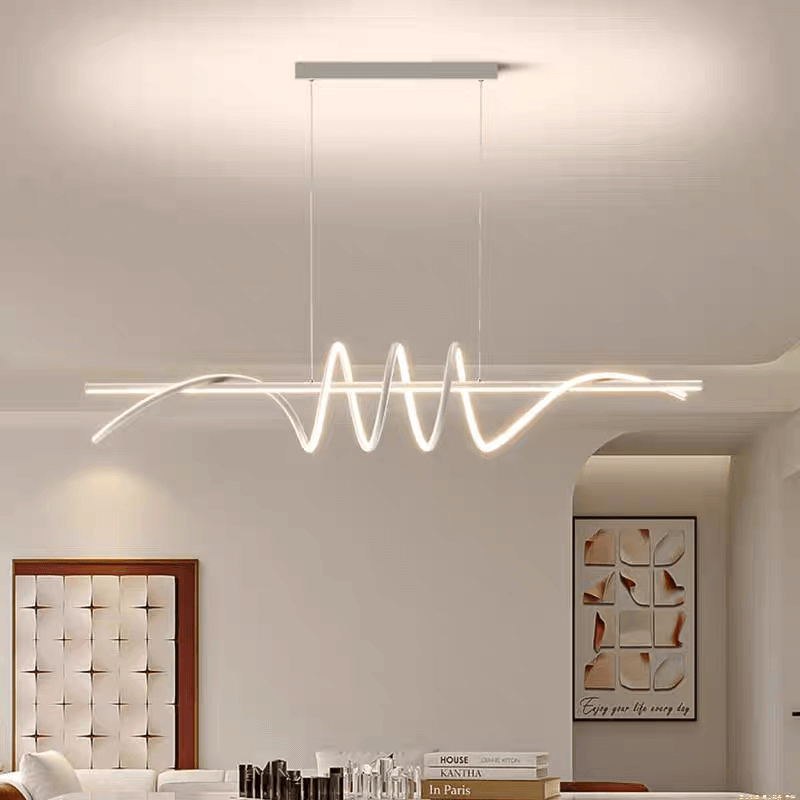 Suspension îlot cuisine LED | TOURBILLON - product_type_Floor lamp arc