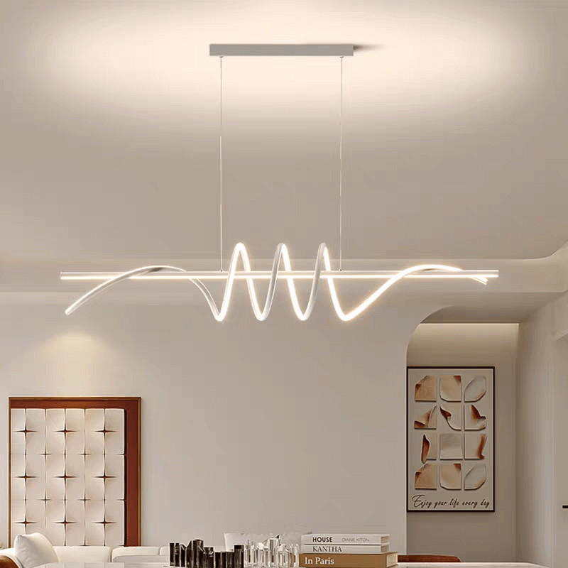 Suspension îlot cuisine LED | TOURBILLON - product_type_Floor lamp arc