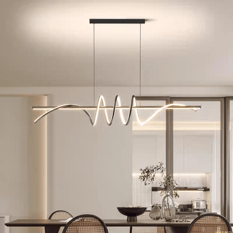 Suspension îlot cuisine LED | TOURBILLON - product_type_Floor lamp arc