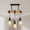 Suspension industrielle en bois FANA - product_type_Atelier Luisiano