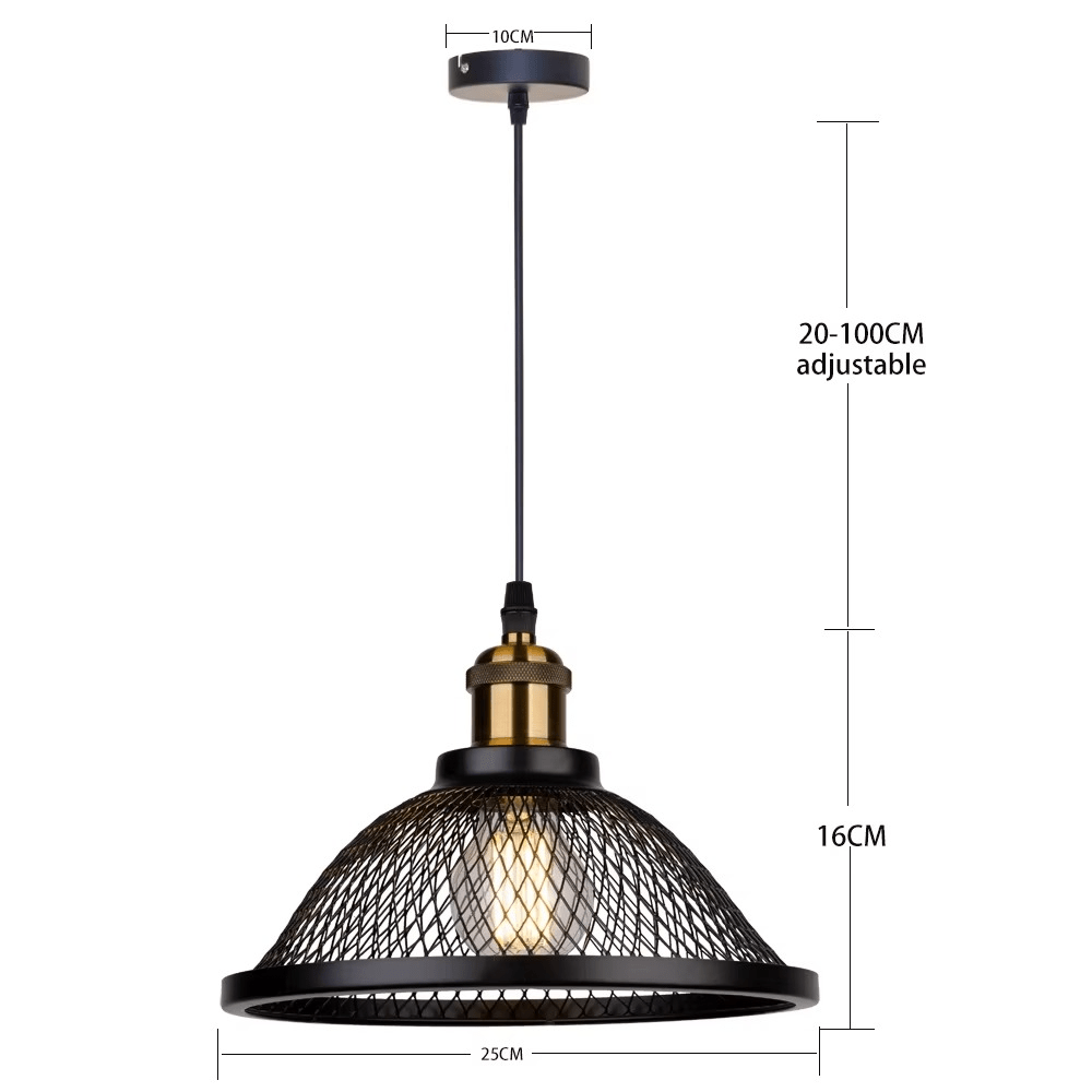 Suspension industrielle en métal ARENA - product_type_Atelier Luisiano