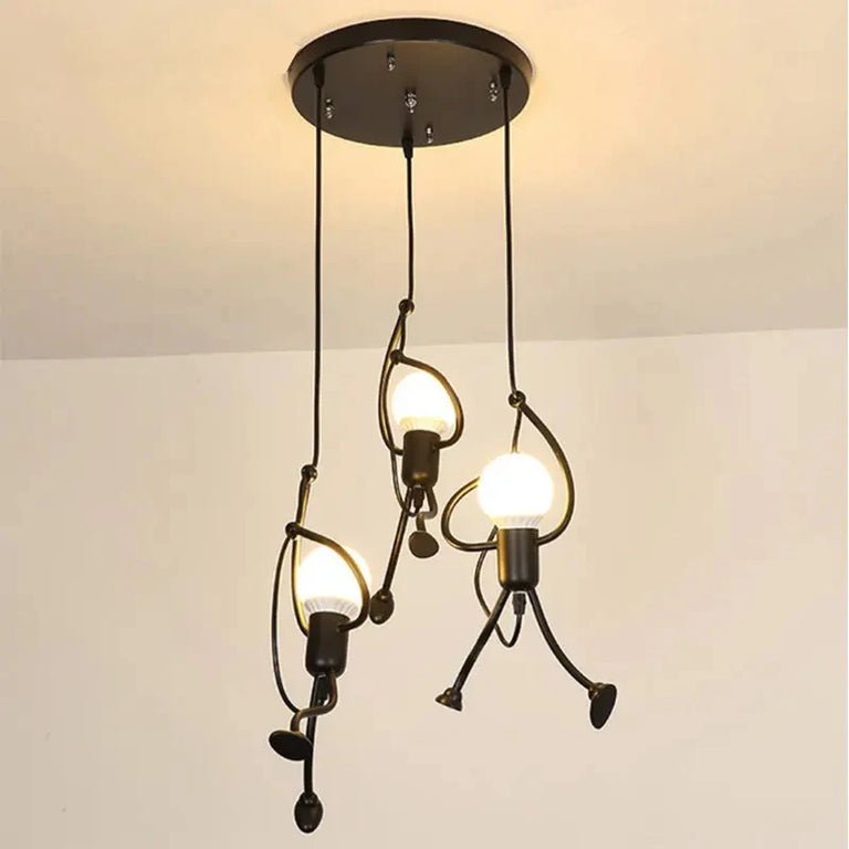 Suspension industrielle en métal BONHOMME - product_type_Atelier Luisiano