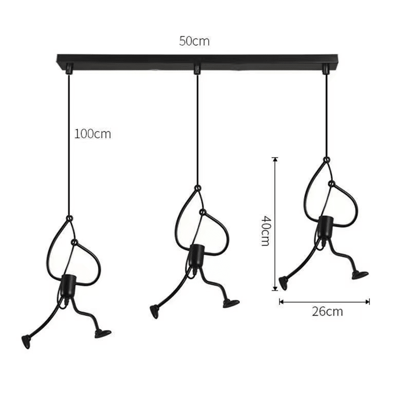 Suspension industrielle en métal BONHOMME - product_type_Atelier Luisiano