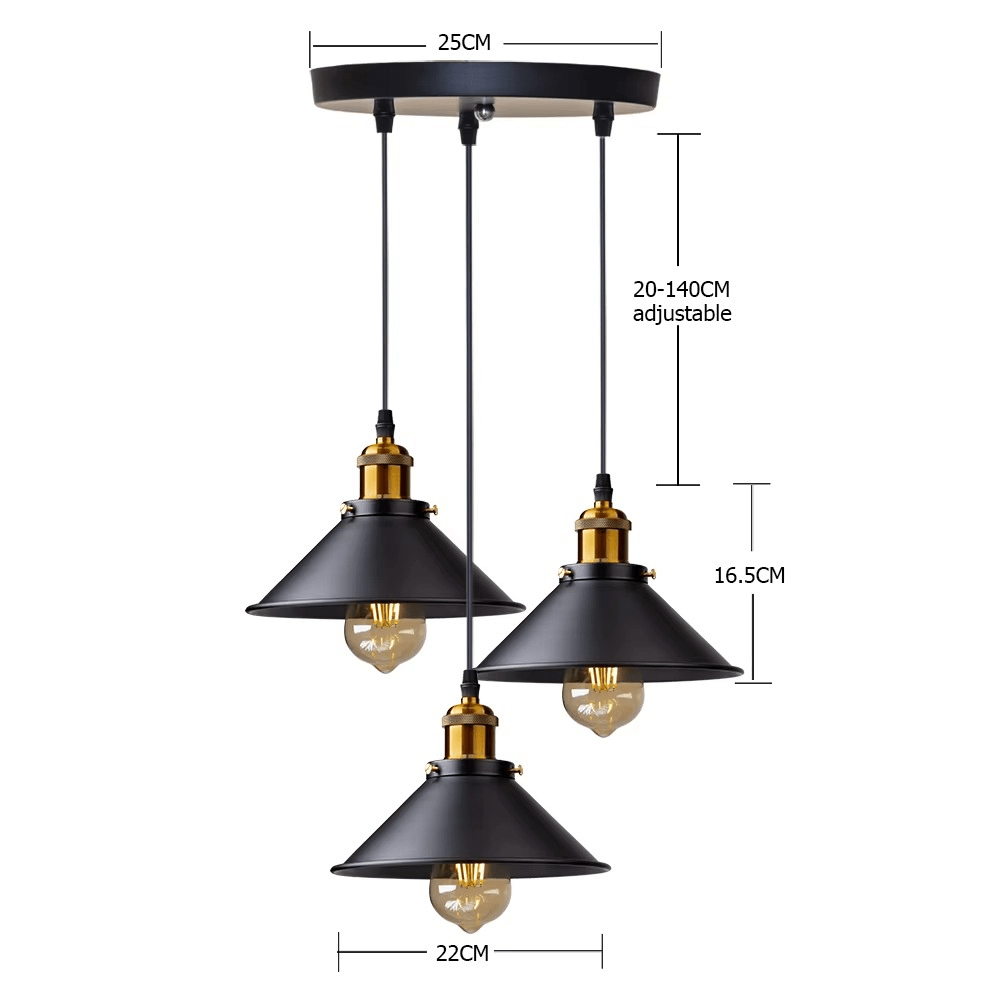 Suspension industrielle en métal GIULIA - product_type_Atelier Luisiano