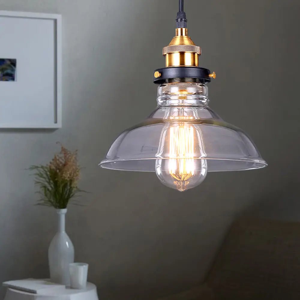 Suspension industrielle en verre fumé ROMINA - product_type_Floor lamp arc