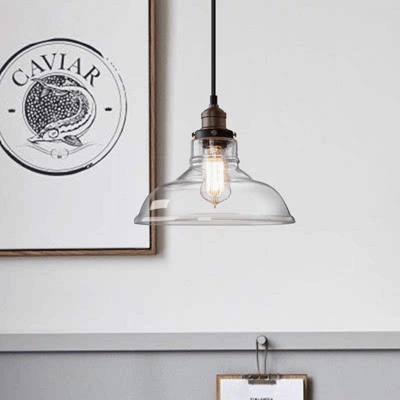 Suspension industrielle en verre fumé ROMINA - product_type_Floor lamp arc