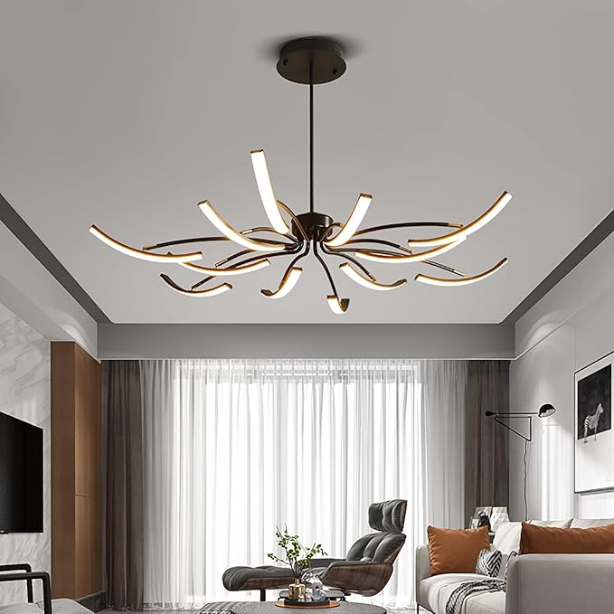 Suspension LED design avec branche orientable VENA - product_type_Atelier Luisiano