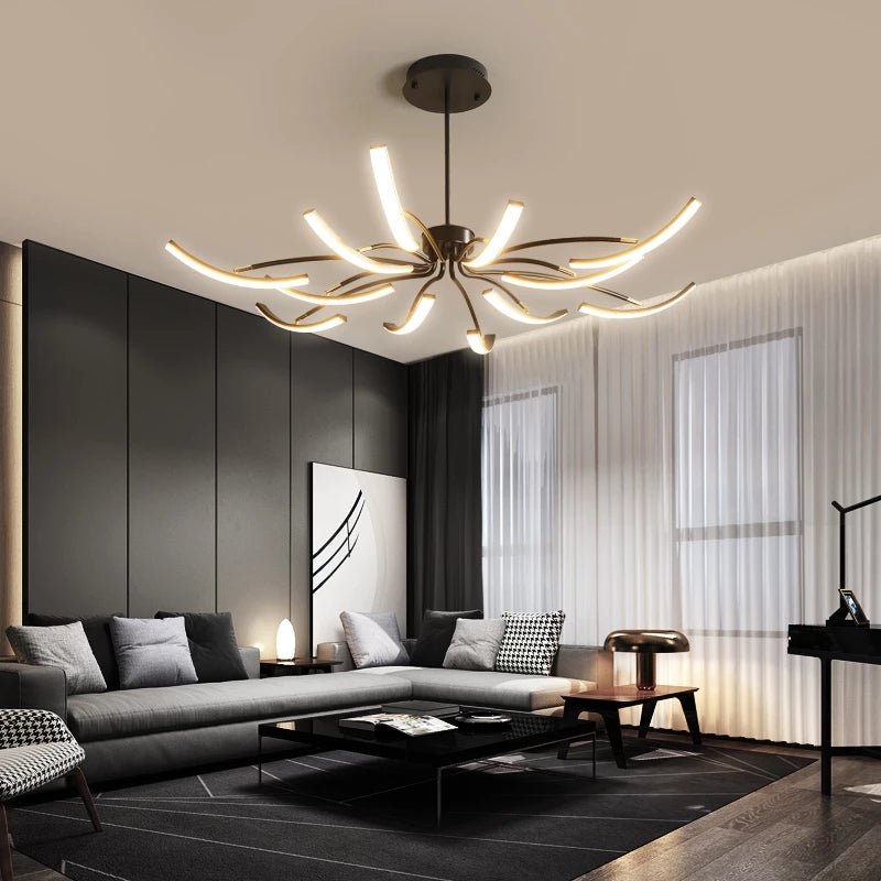 Suspension LED design avec branche orientable VENA - product_type_Atelier Luisiano