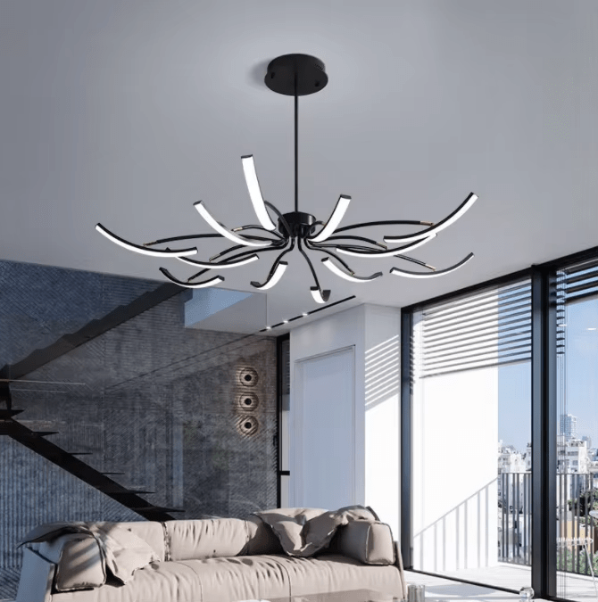 Suspension LED design avec branche orientable VENA - product_type_Atelier Luisiano