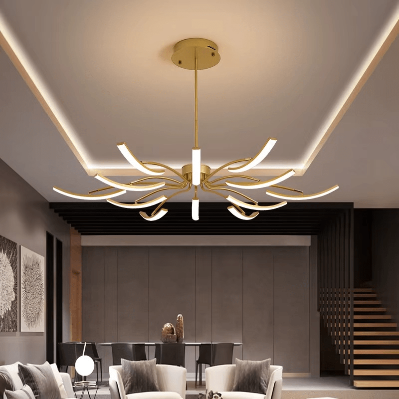 Suspension LED design avec branche orientable VENA - product_type_Atelier Luisiano