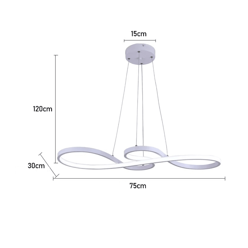 Suspension LED en aluminium CASANO - product_type_Atelier Luisiano