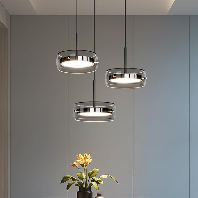 Suspension LED en aluminium et en verre OLEDO - product_type_Atelier Luisiano