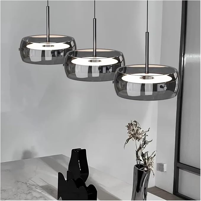 Suspension LED en aluminium et en verre OLEDO - product_type_Atelier Luisiano