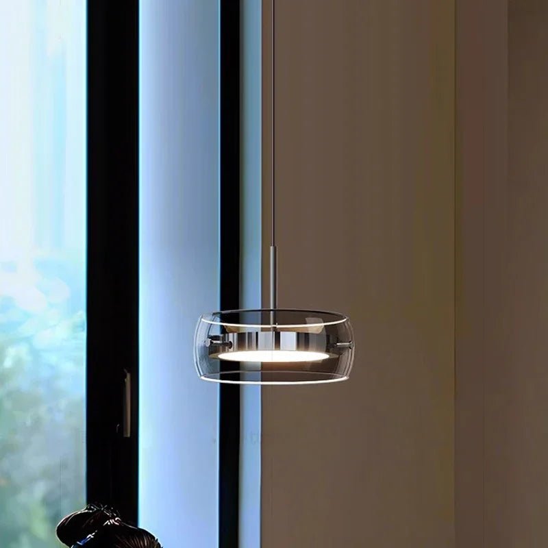 Suspension LED en aluminium et en verre OLEDO - product_type_Atelier Luisiano