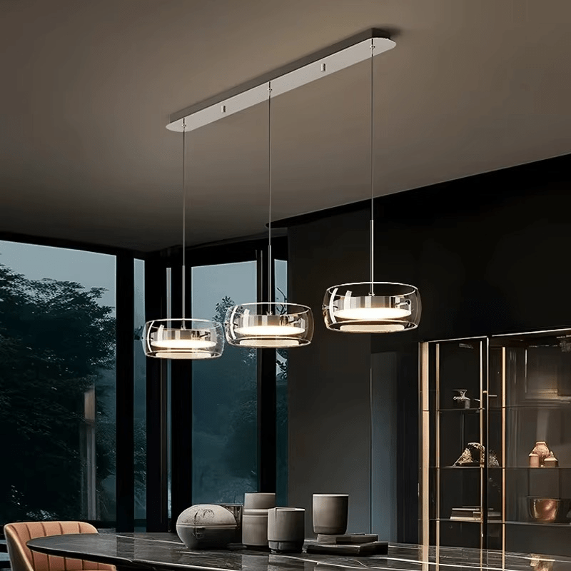 Suspension LED en aluminium et en verre OLEDO - product_type_Atelier Luisiano