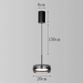 Suspension LED en aluminium et en verre OLEDO - product_type_Atelier Luisiano
