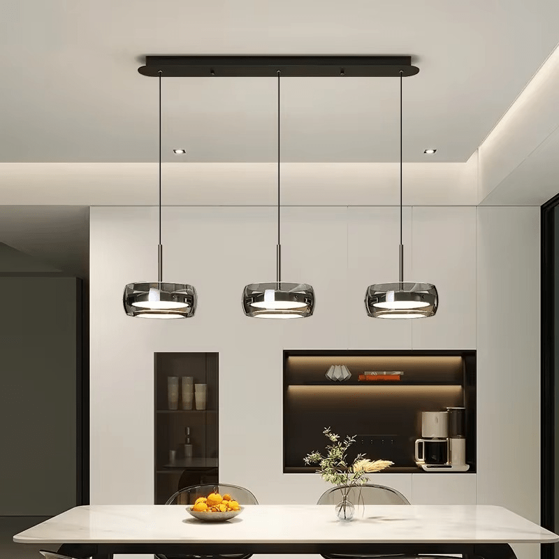 Suspension LED en aluminium et en verre OLEDO - product_type_Atelier Luisiano