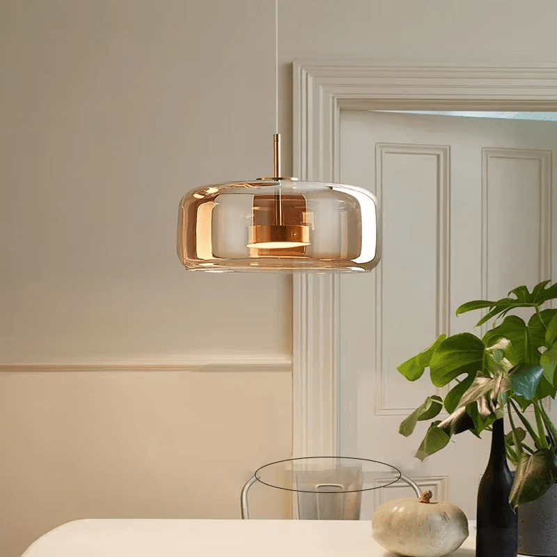 Suspension LED en verre fumé NOCA - product_type_Floor lamp arc