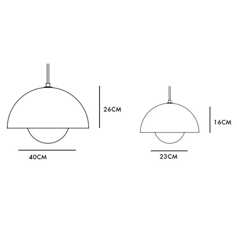 Suspension LED Scandinave TIARA - product_type_Atelier Luisiano