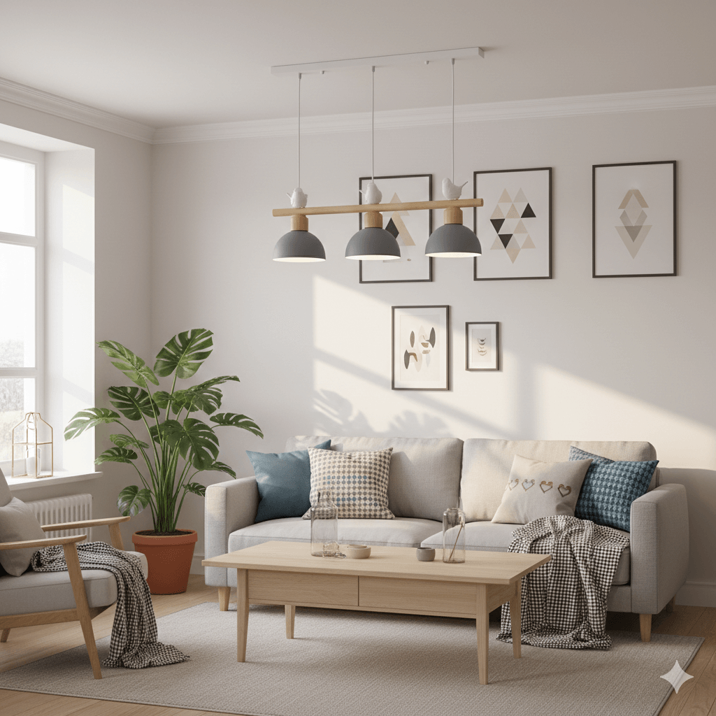Suspension luminaire nordique 3 luminaires SONALD - product_type_Atelier Luisiano