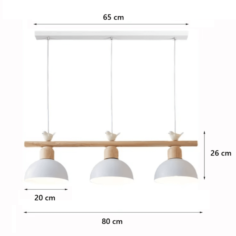 Suspension luminaire nordique 3 luminaires SONALD - product_type_Atelier Luisiano