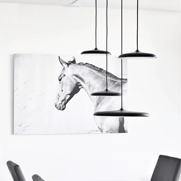 Suspension métallique ronde scandinave NORALDA - product_type_Atelier Luisiano