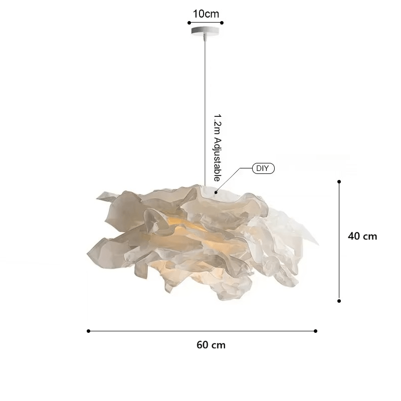 Suspension nuage en papier design NESTA - product_type_Atelier Luisiano