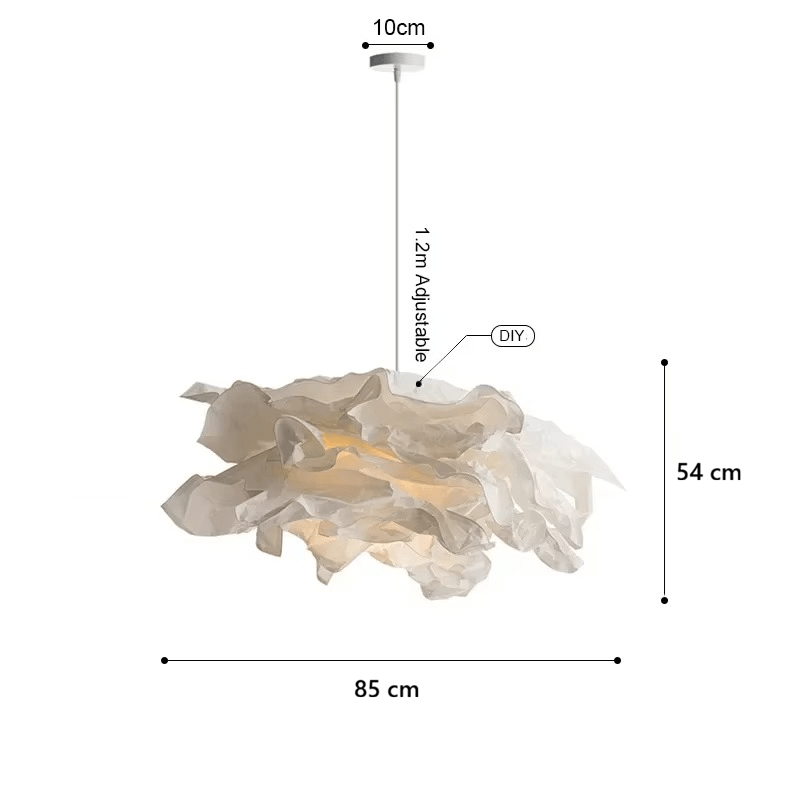 Suspension nuage en papier design NESTA - product_type_Atelier Luisiano