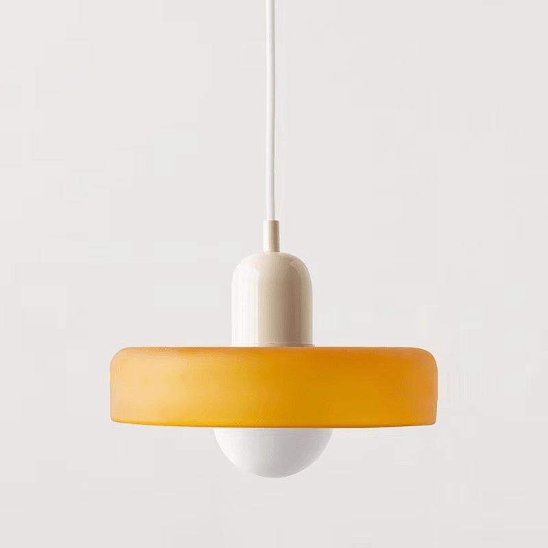 Suspension Scandinave en verre coloré COSO - product_type_Floor lamp arc