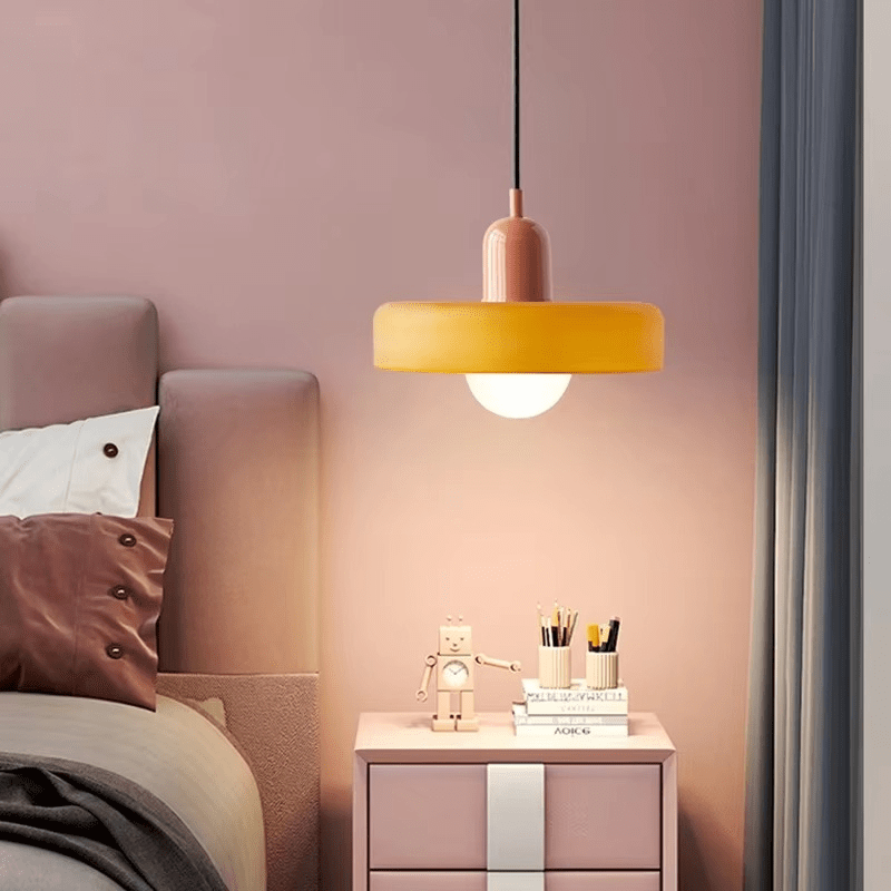 Suspension Scandinave en verre coloré COSO - product_type_Floor lamp arc