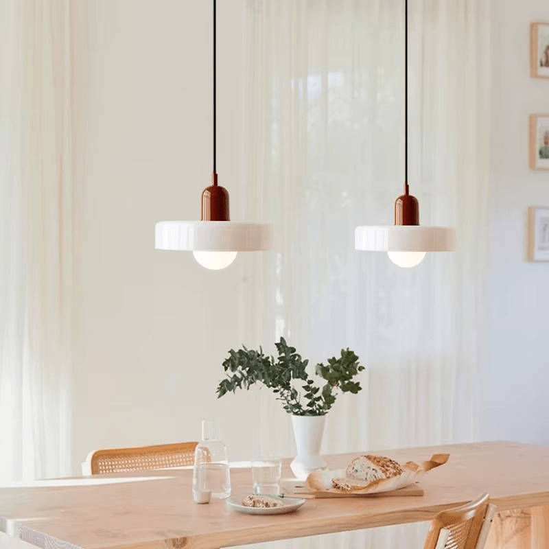 Suspension Scandinave en verre coloré COSO - product_type_Floor lamp arc