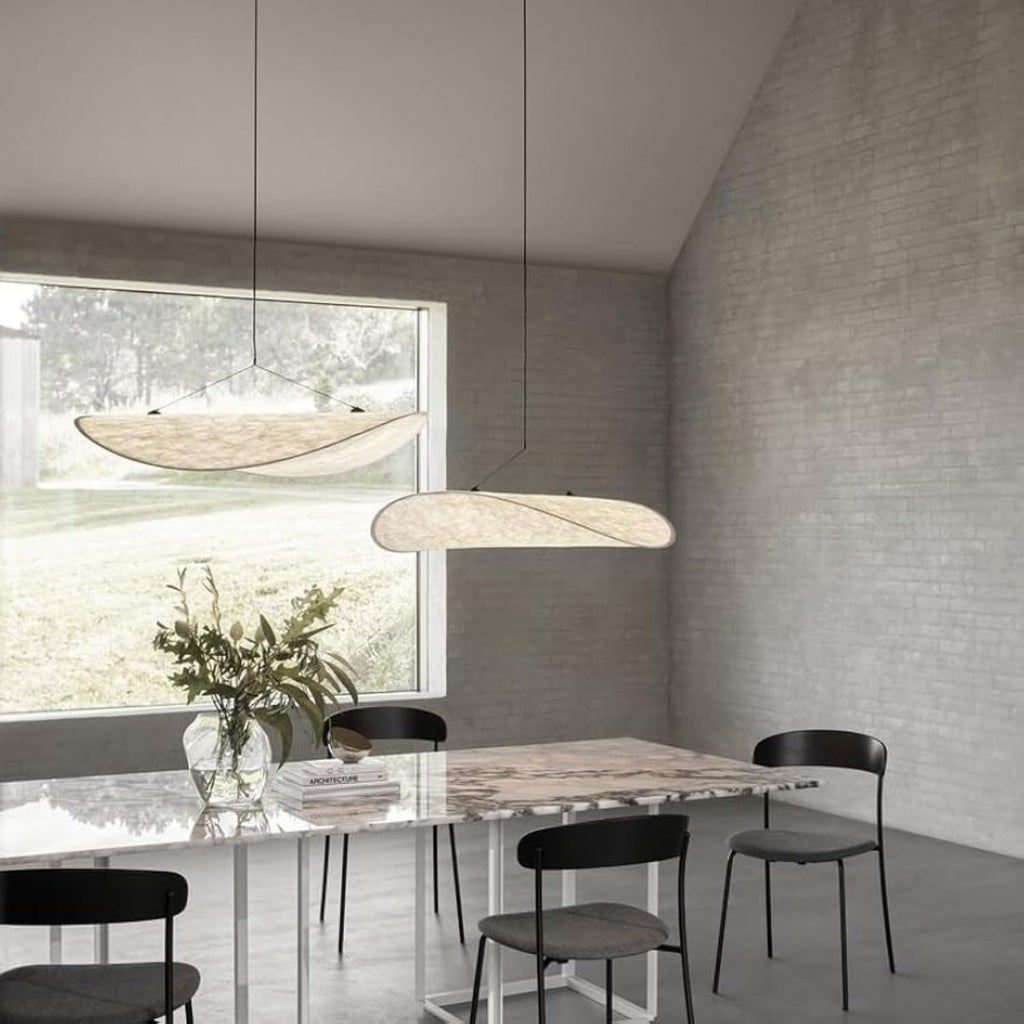 Suspension style japonais en soie JAPINA - product_type_Floor lamp arc