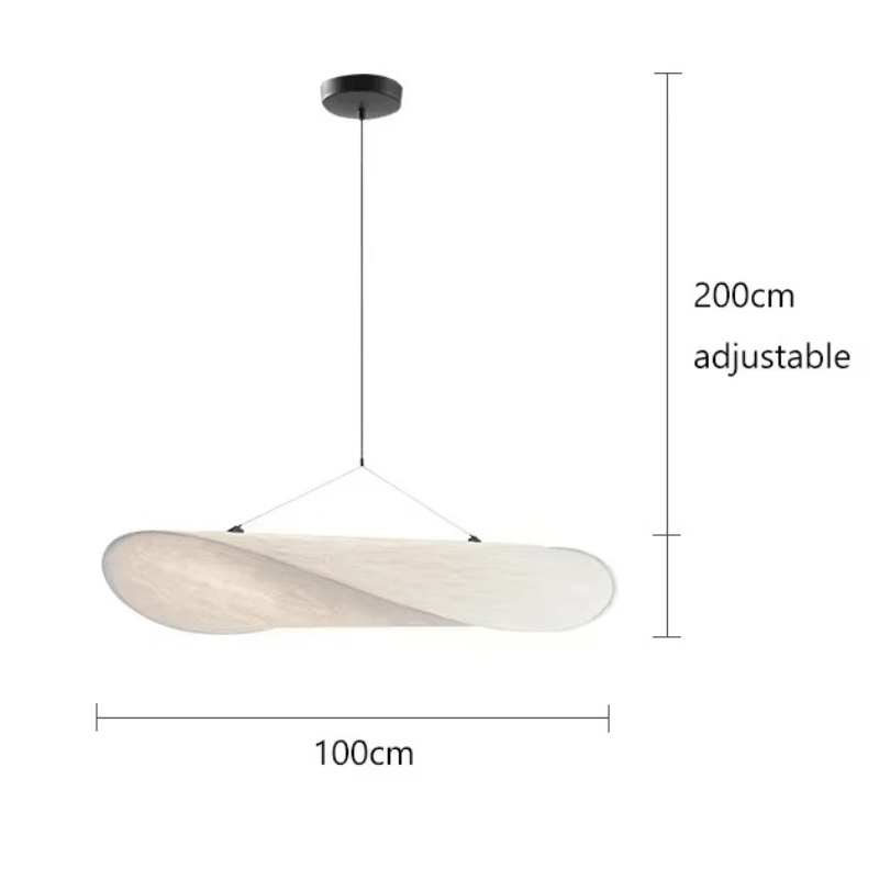 Suspension style japonais en soie JAPINA - product_type_Floor lamp arc