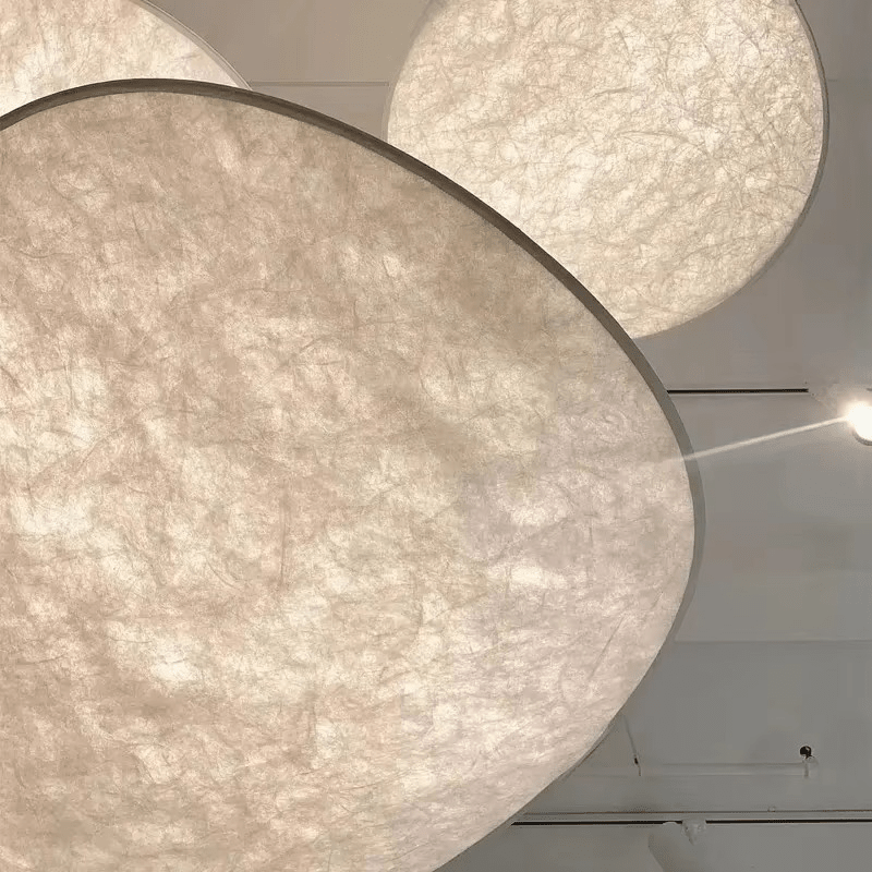 Suspension style japonais en soie JAPINA - product_type_Floor lamp arc