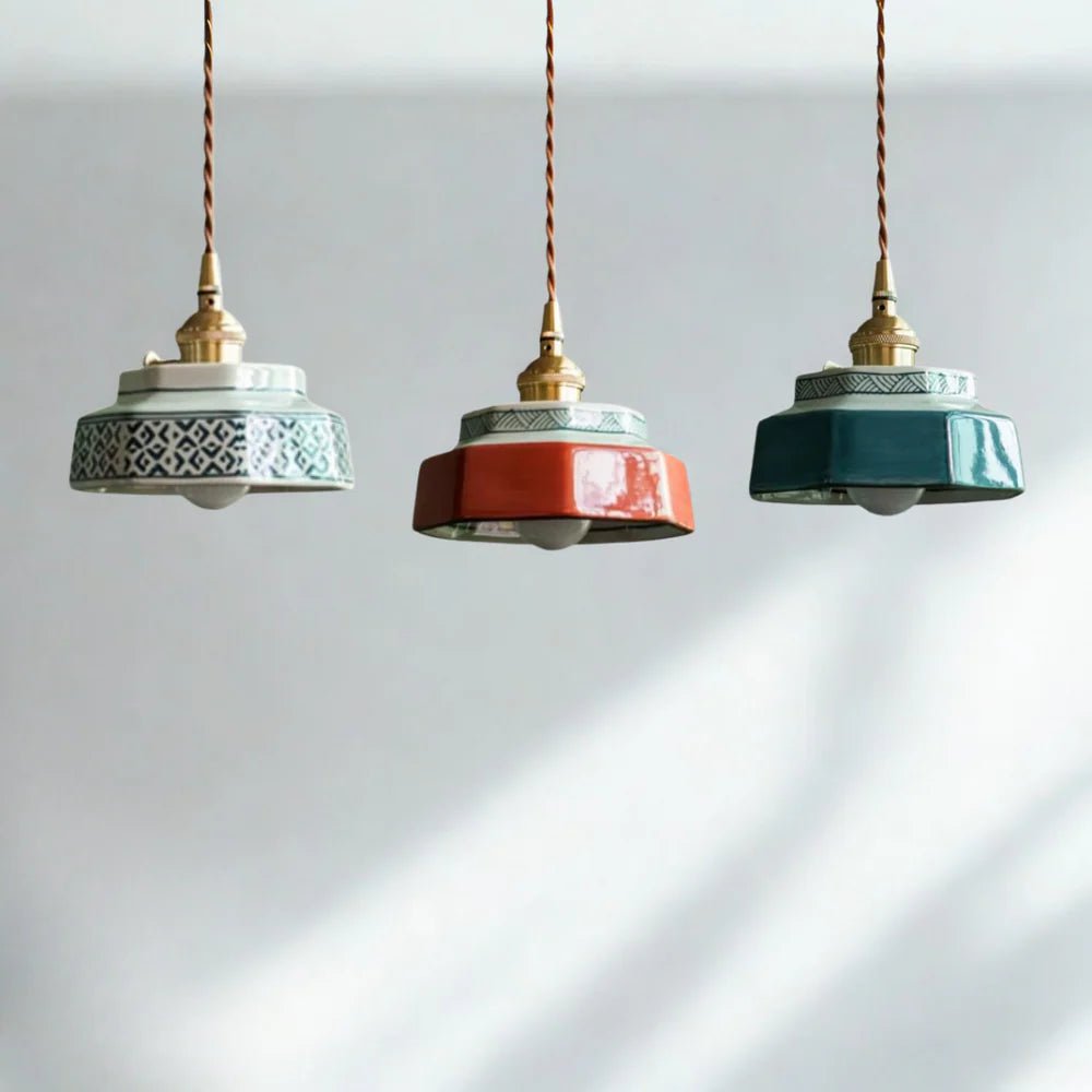 Suspension vintage en céramique GALENA - product_type_Atelier Luisiano